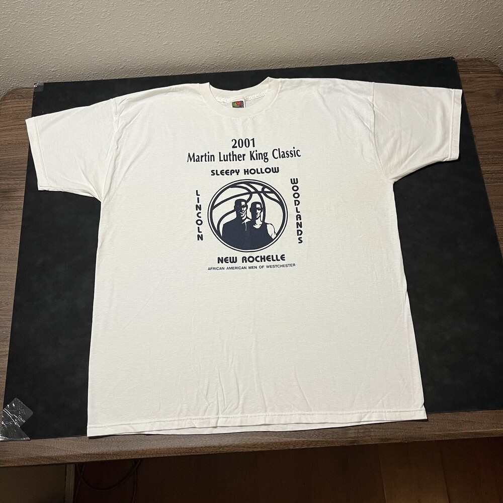 Sleepy Hallow Vintage African American Achievement New Rochelle Basketball Shirt